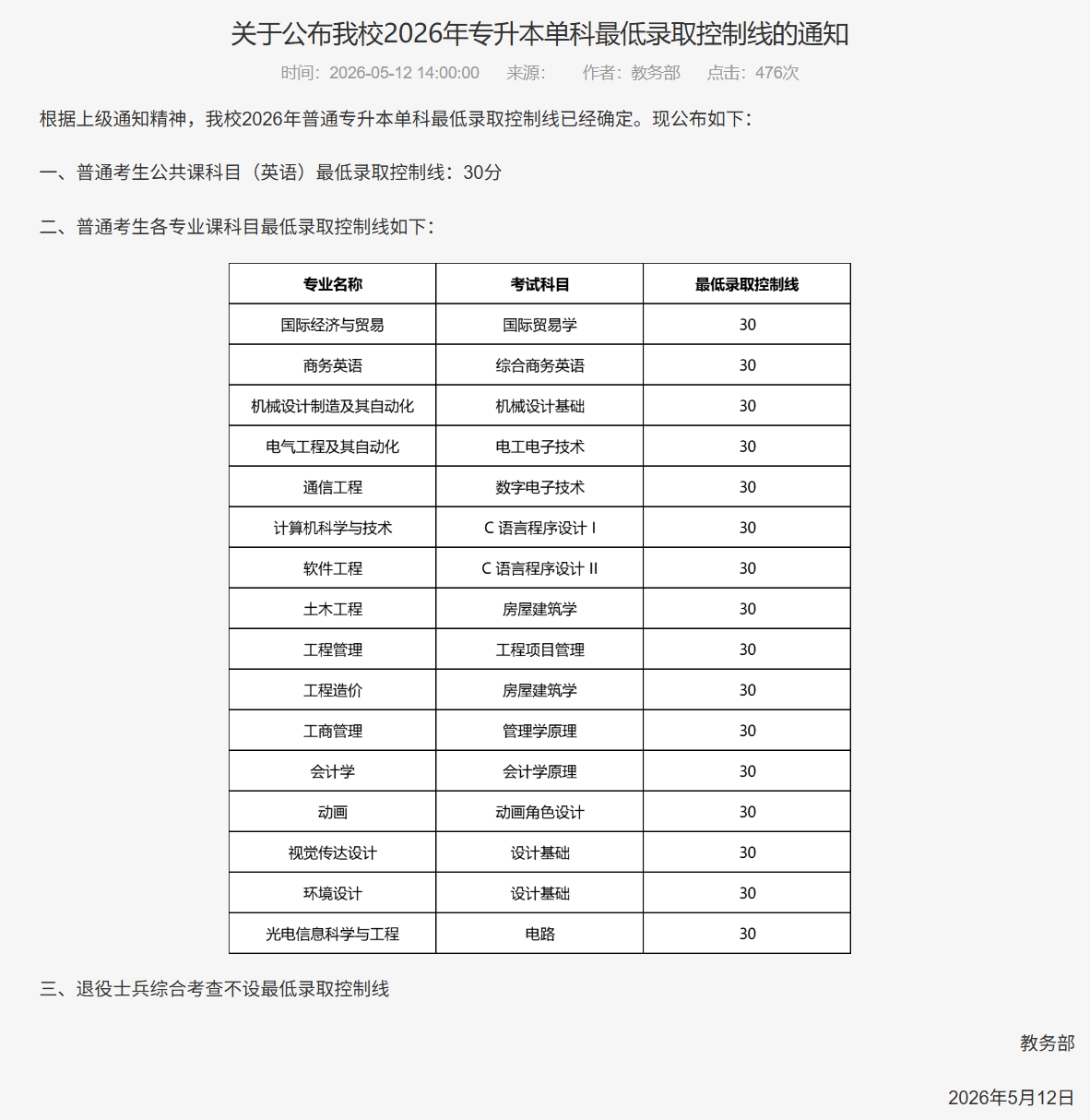 湖北专升本