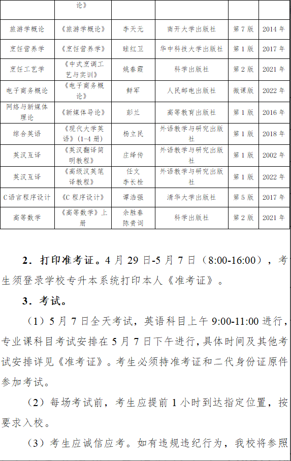 2023年湖北经济学院专升本招生简章7