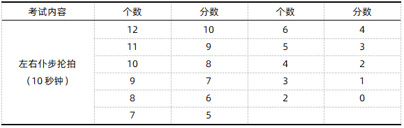 左右仆步抡拍评分标准
