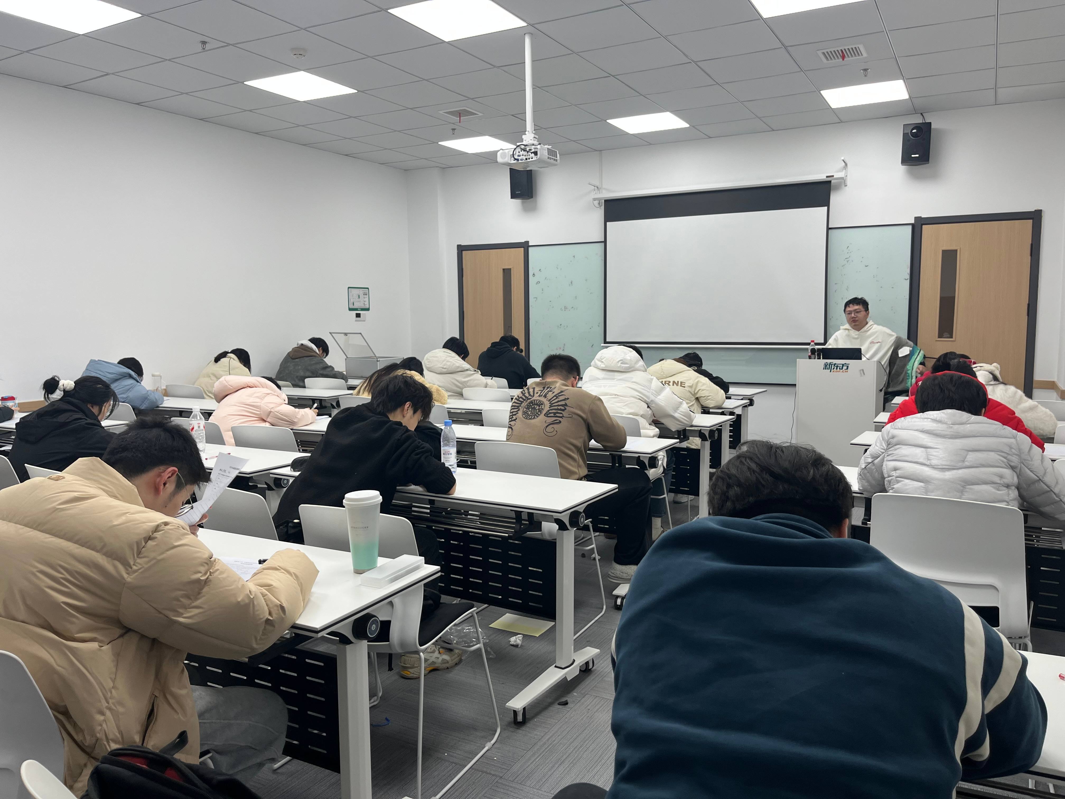 长沙新东方专升本学员模考中