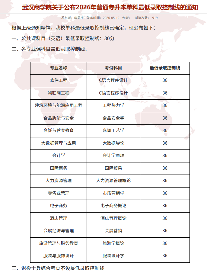 湖北专升本