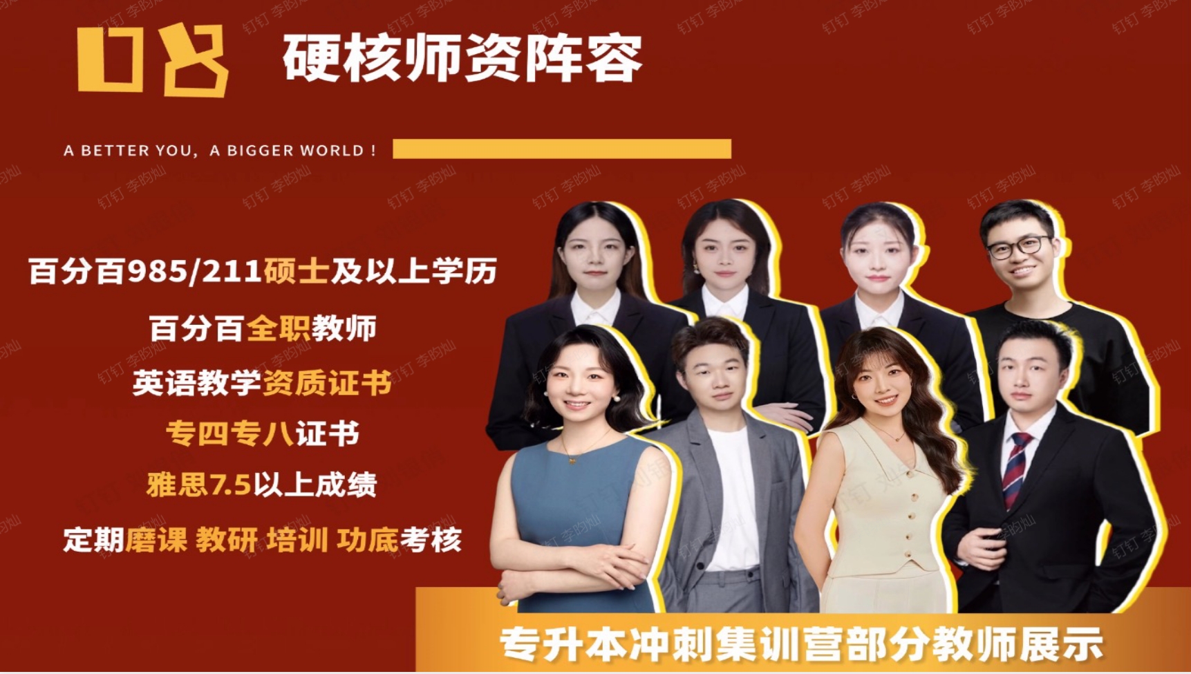 新东方专升本集训营师资团队