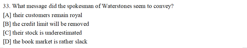 2023年考研英语一阅读Text3试题下载