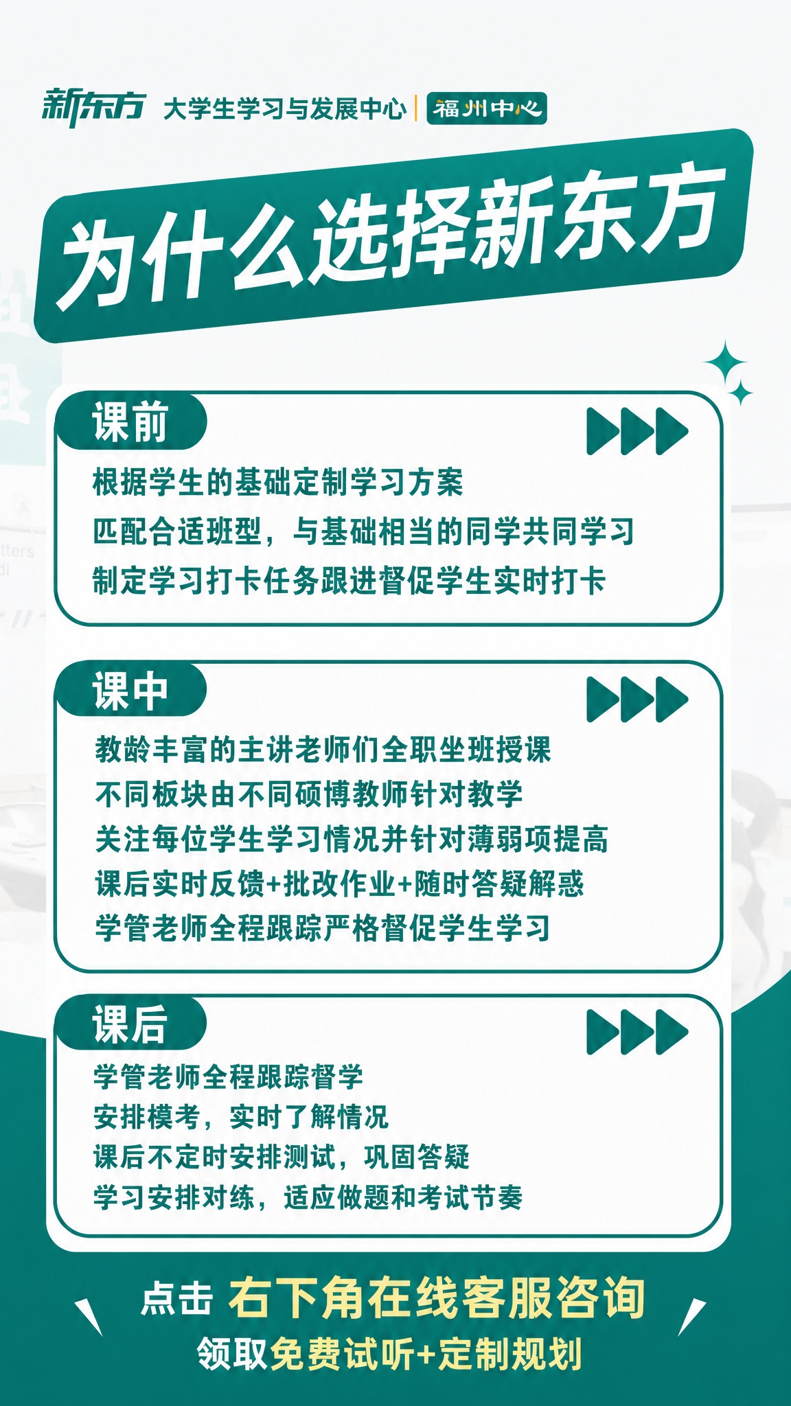 福州新东方四六级