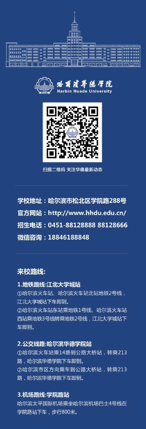 哈尔滨华德学院2022年专升本招生简章