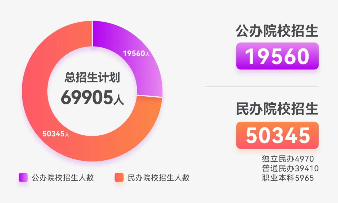 山东总招生计划数据分析